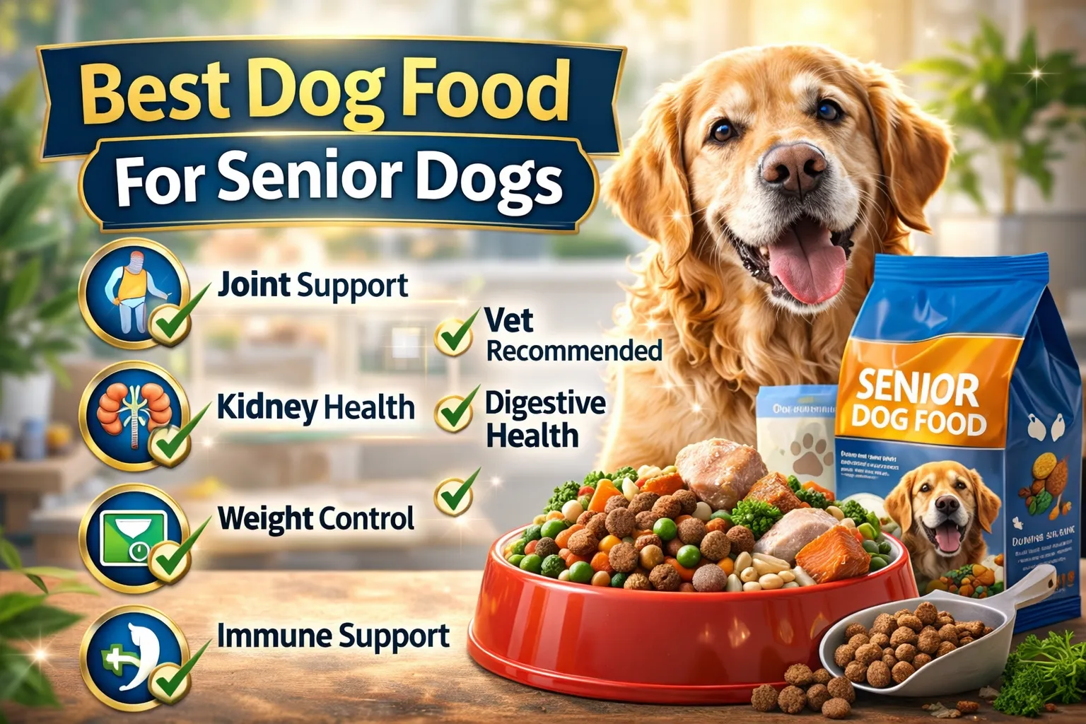 Best Dog Food For Senior Dogs