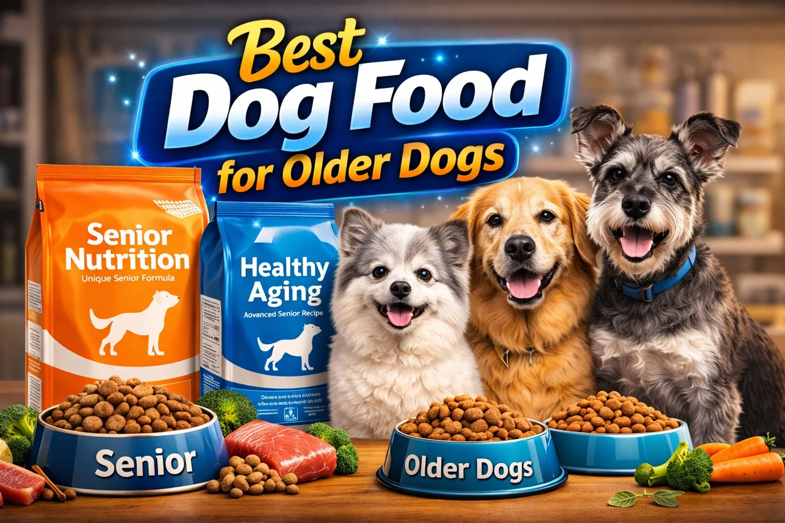 Best Dog Food for Older Dogs
