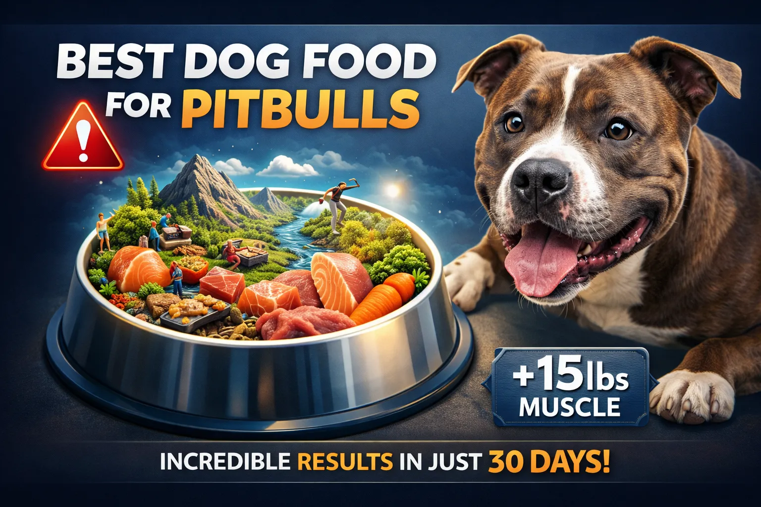 Best Dog Food for Pitbulls