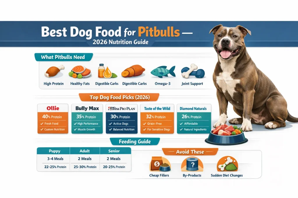 Best Dog Food for Pitbulls,