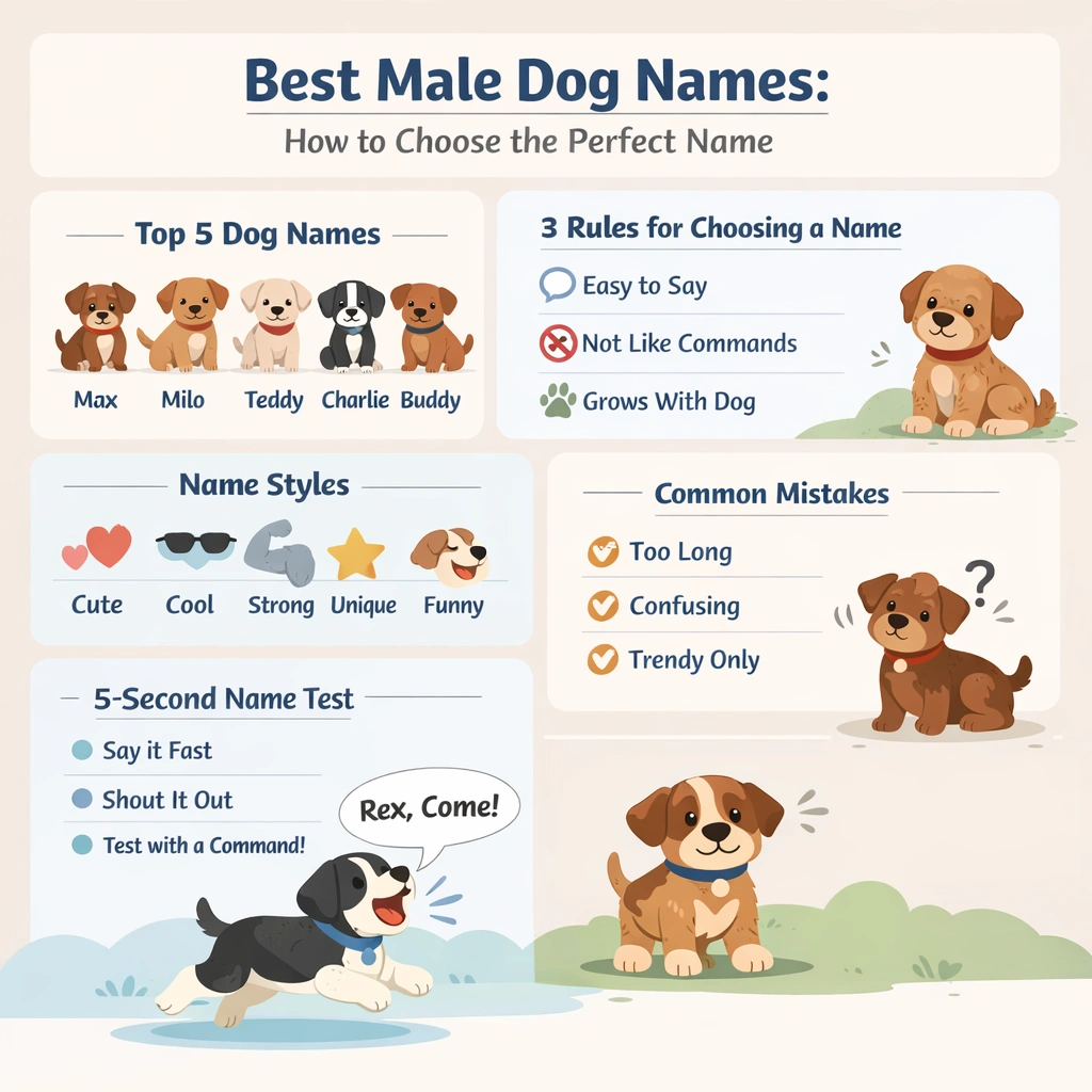 Best Dog Names Male