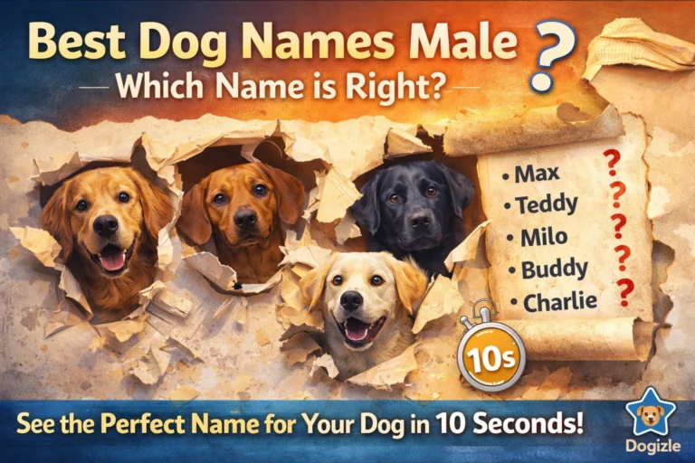 Best Dog Names Male