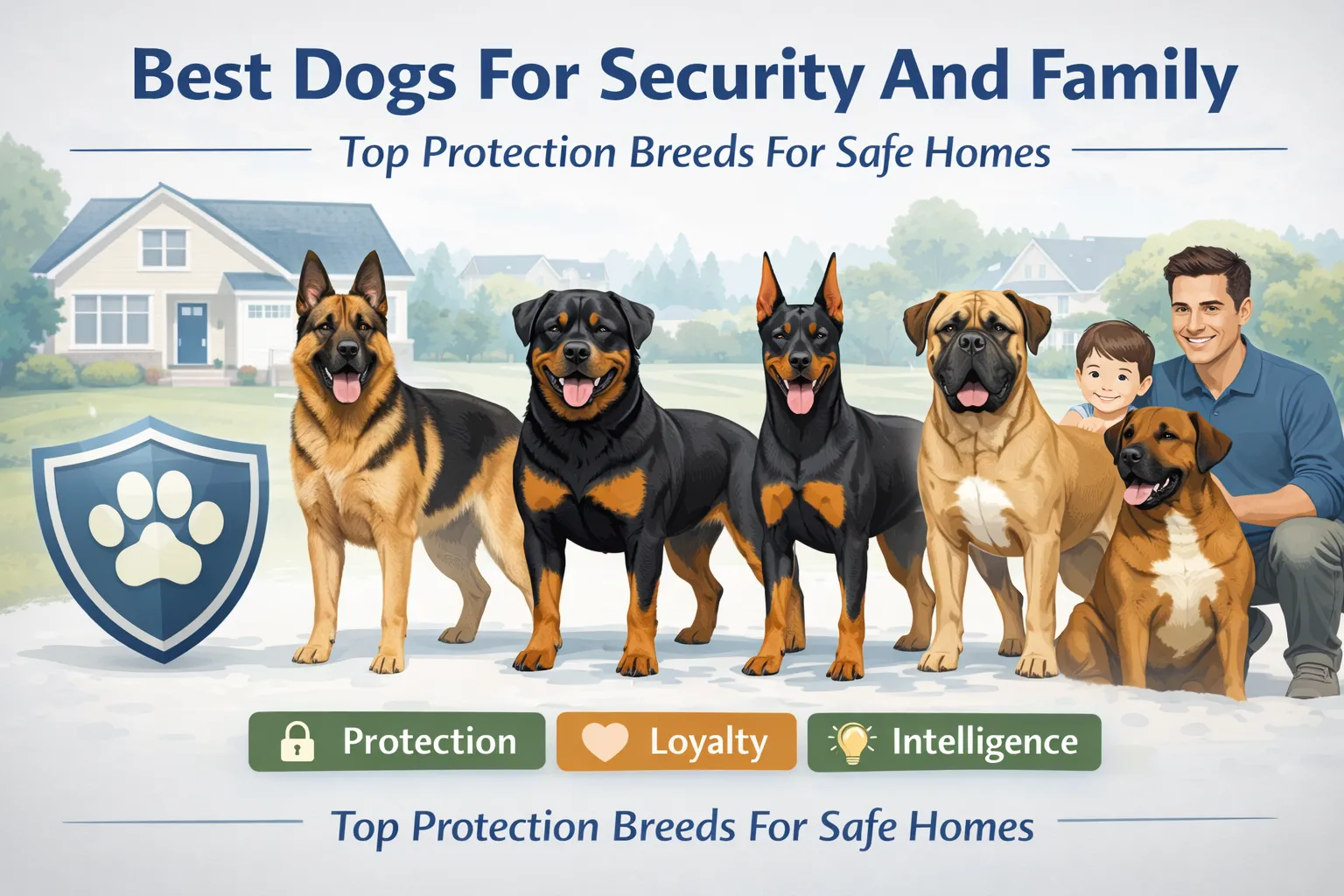 Best Dogs For Security And Family