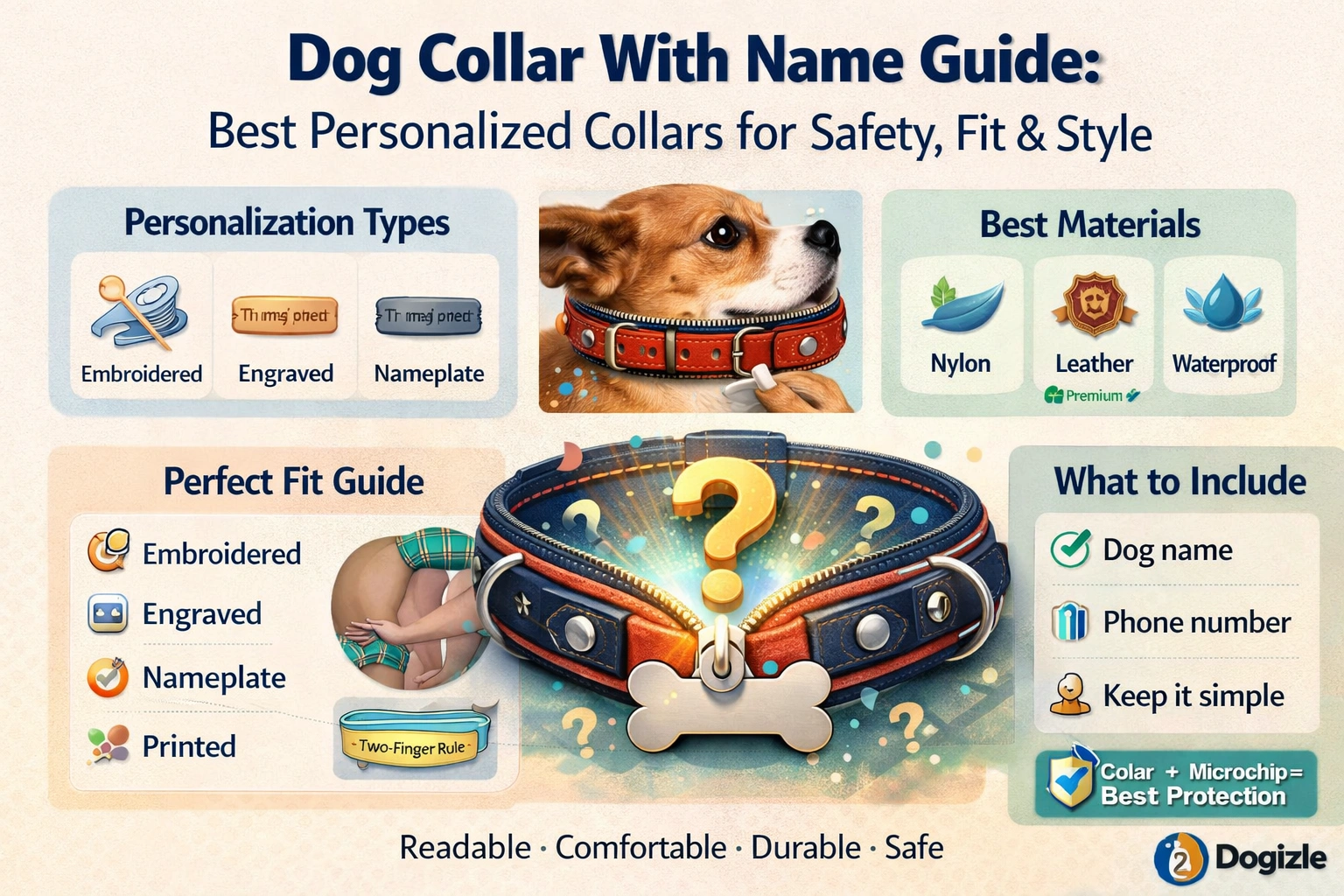 Dog Collar With Name