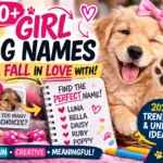 Girl Dog Names