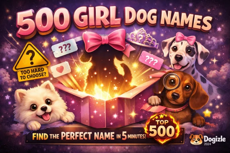 Unique Girl Dog Names