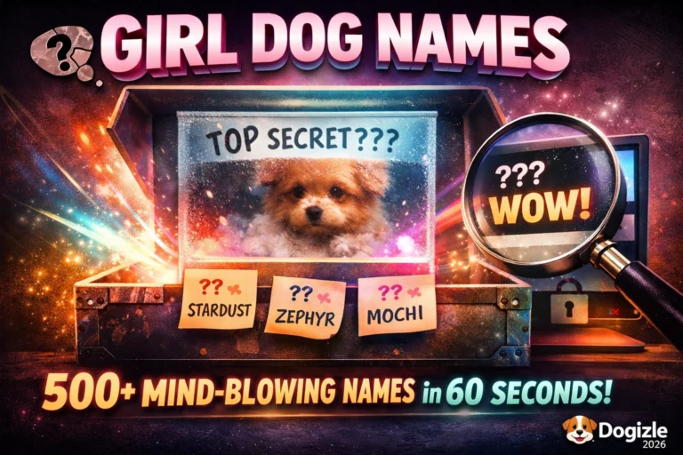 Unique Girl Dog Names