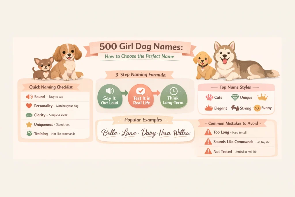 Unique Girl Dog Names