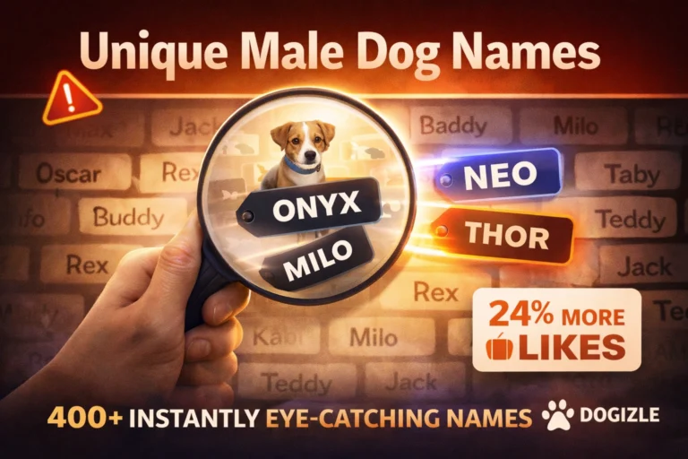 Unique Male Dog Names