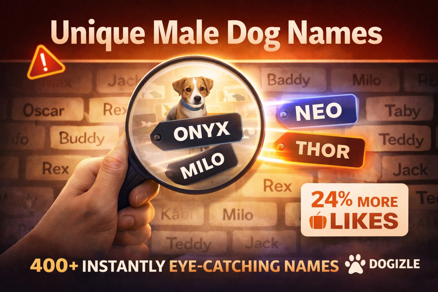 Unique Male Dog Names