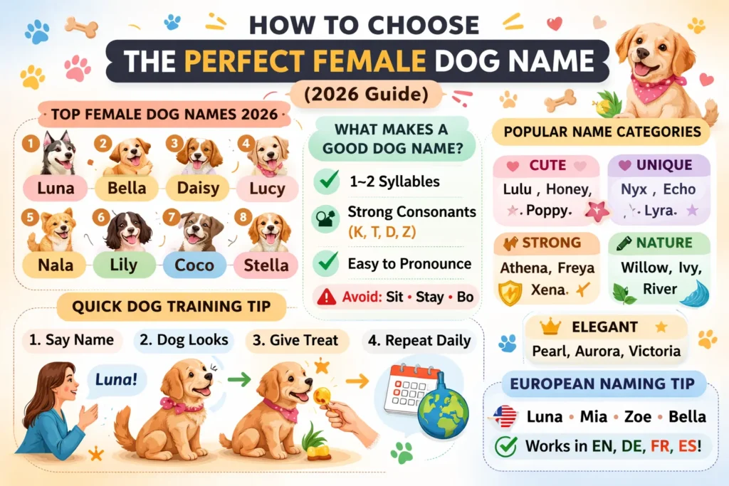 female dog names.