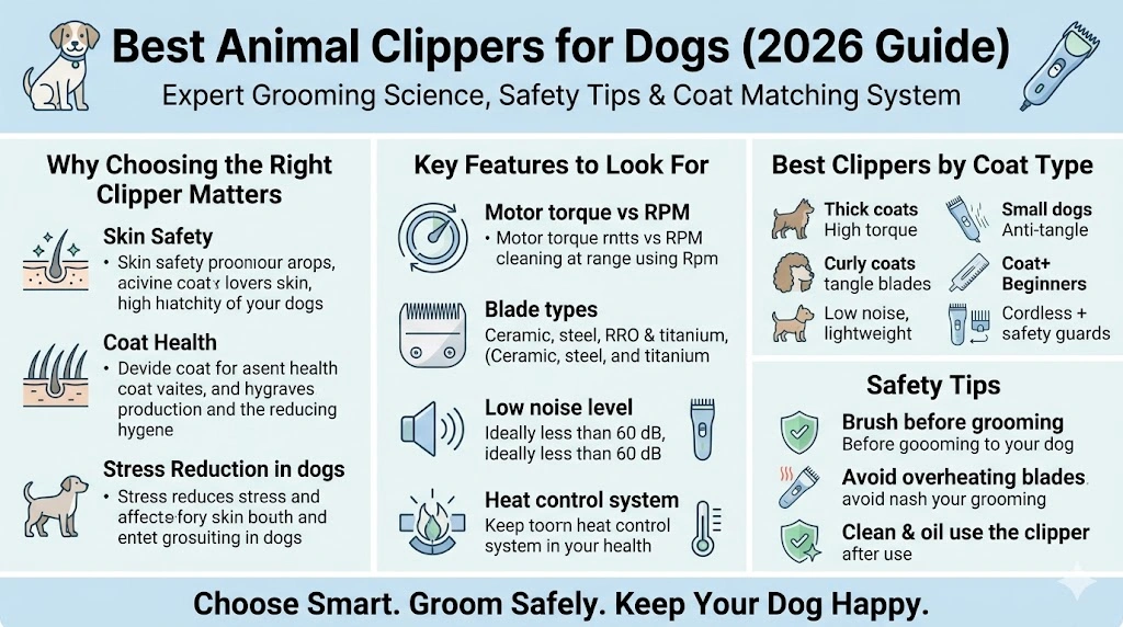 Best Animal Clippers for Dogs