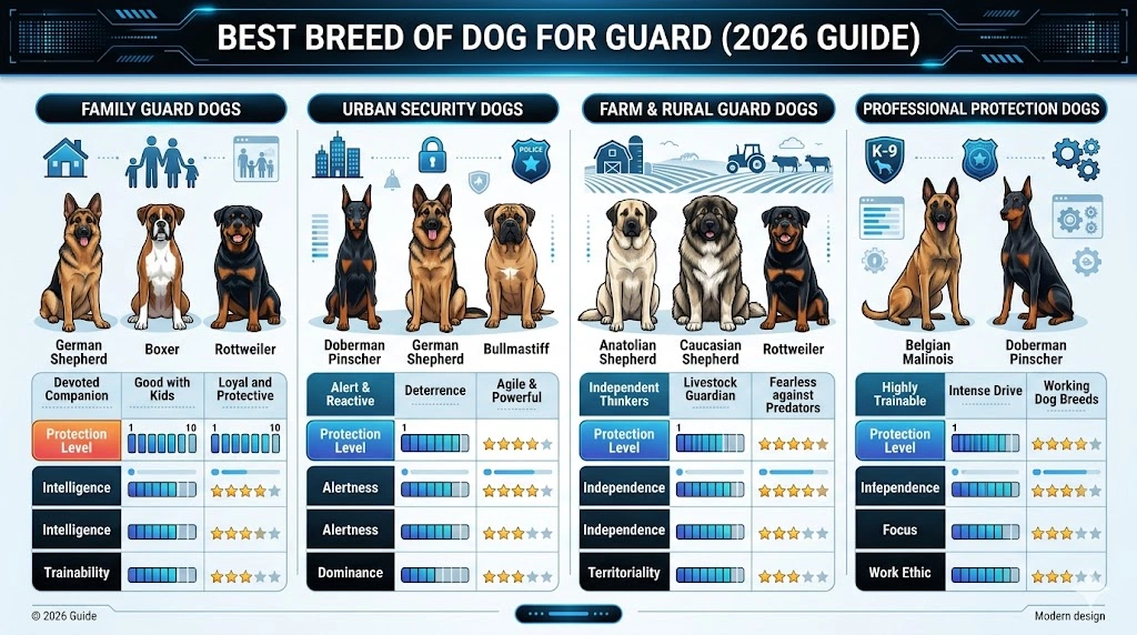 Best Breed of Dog for Guard,