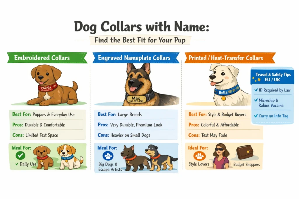Best Dog Collars with Name,