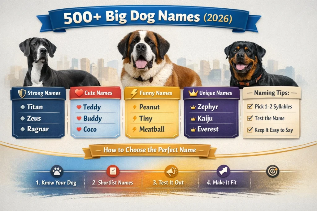 Big Dog Names