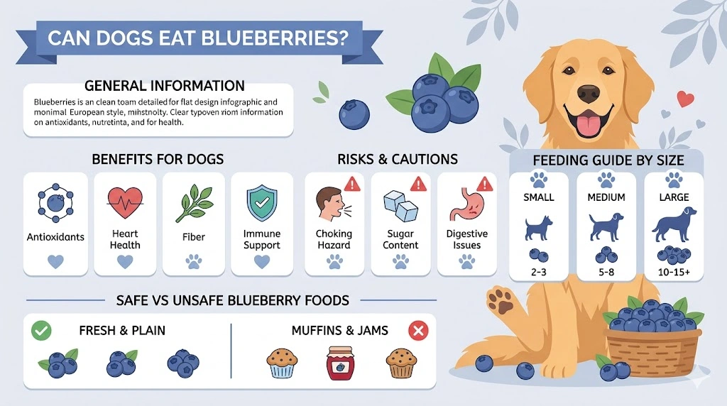 Can Dogs Eat Blueberries