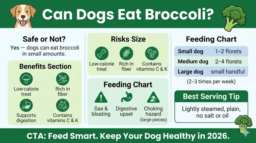 Can Dogs Eat Broccoli