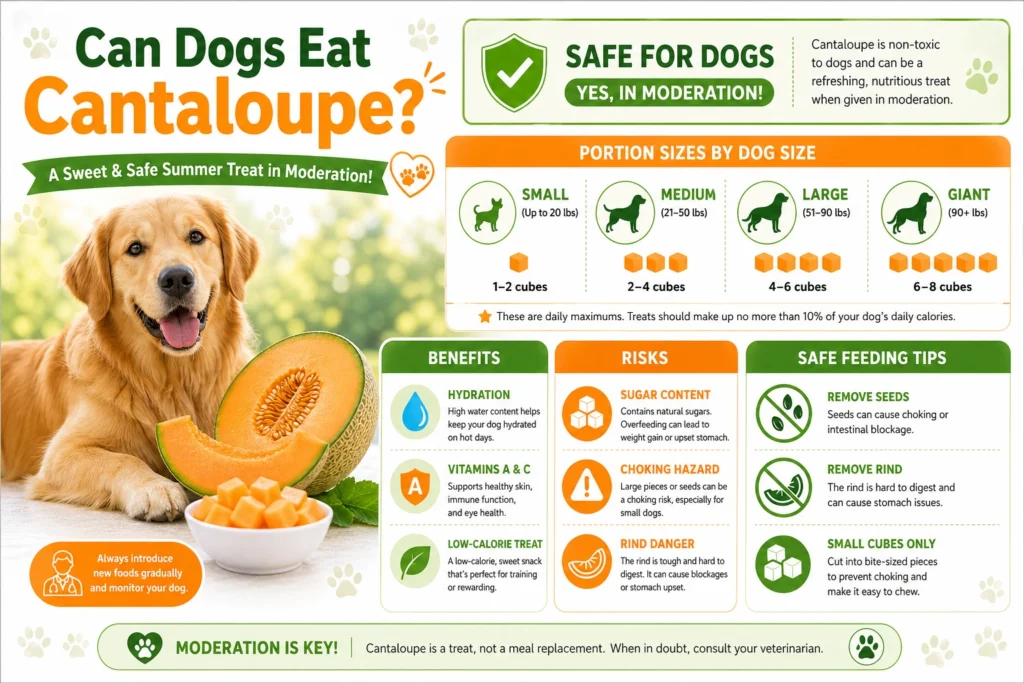 Can Dogs Eat Cantaloupe