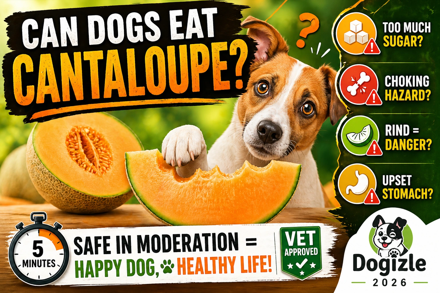 Can Dogs Eat Cantaloupe