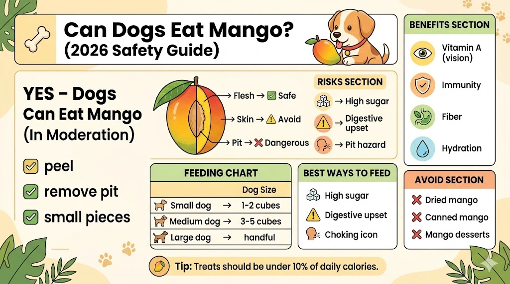 Can Dogs Eat Mango