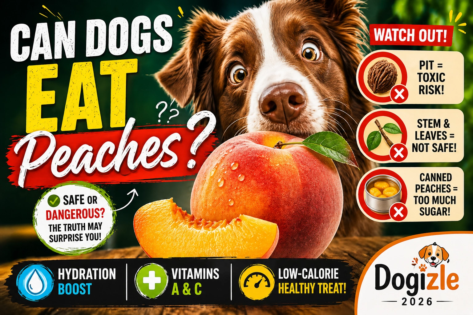 Can Dogs Eat Peaches