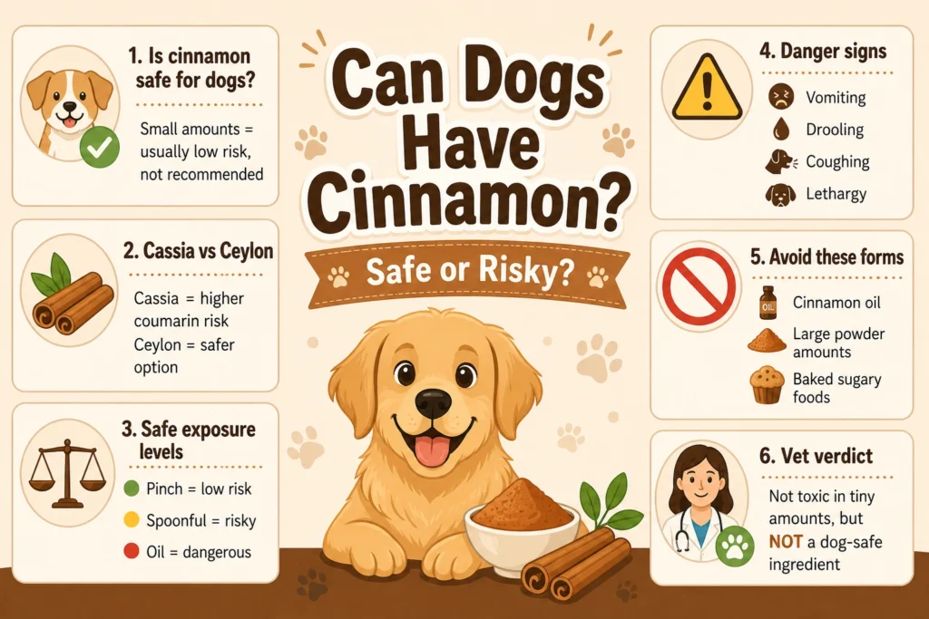 Can dogs have cinnamon
