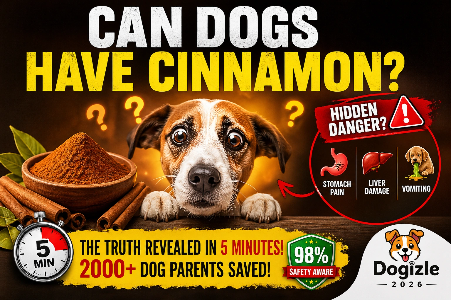Can dogs have cinnamon