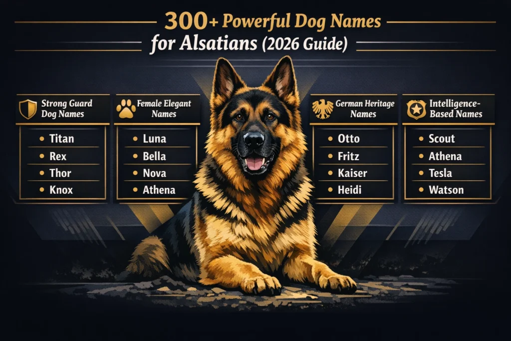 Dog Names for Alsatians