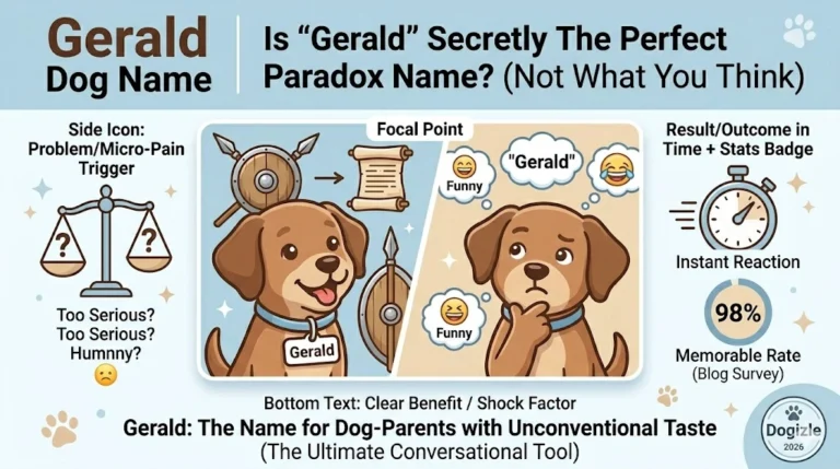 Is Gerald a Cute Dog Name
