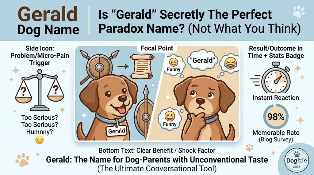 Is Gerald a Cute Dog Name