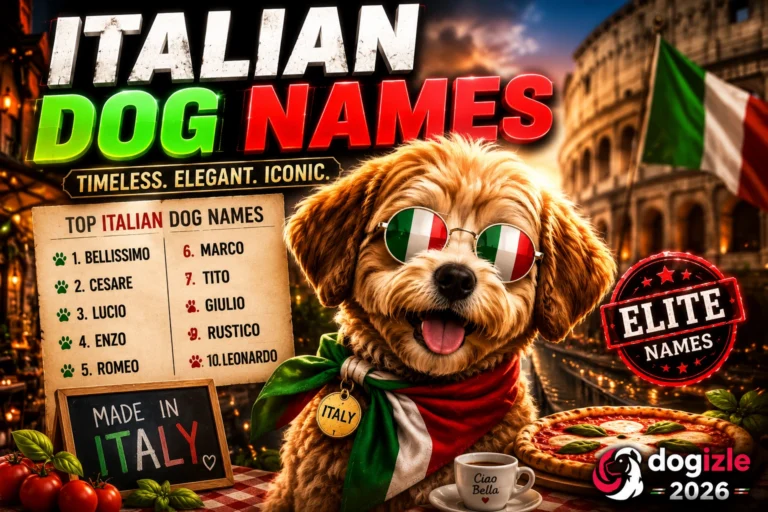 Italian Dog Names