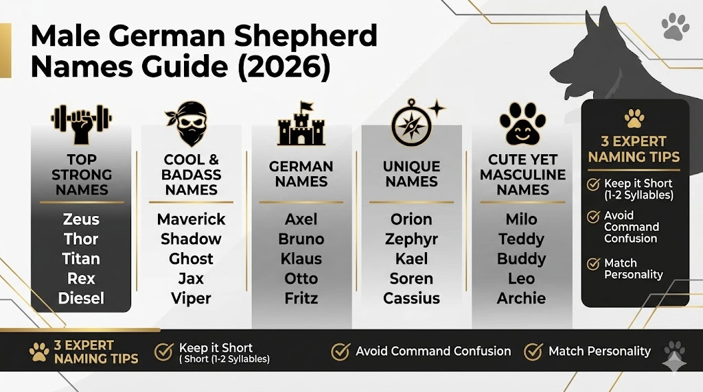 Male German Shepherd Names 