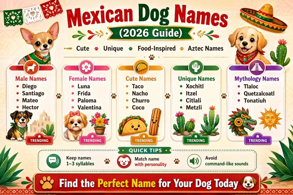 Mexican Dog Names