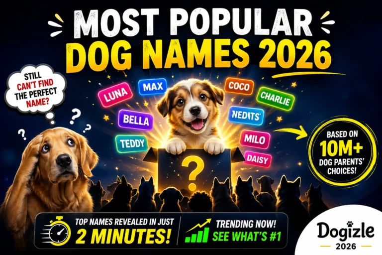 Most Popular Dog Names