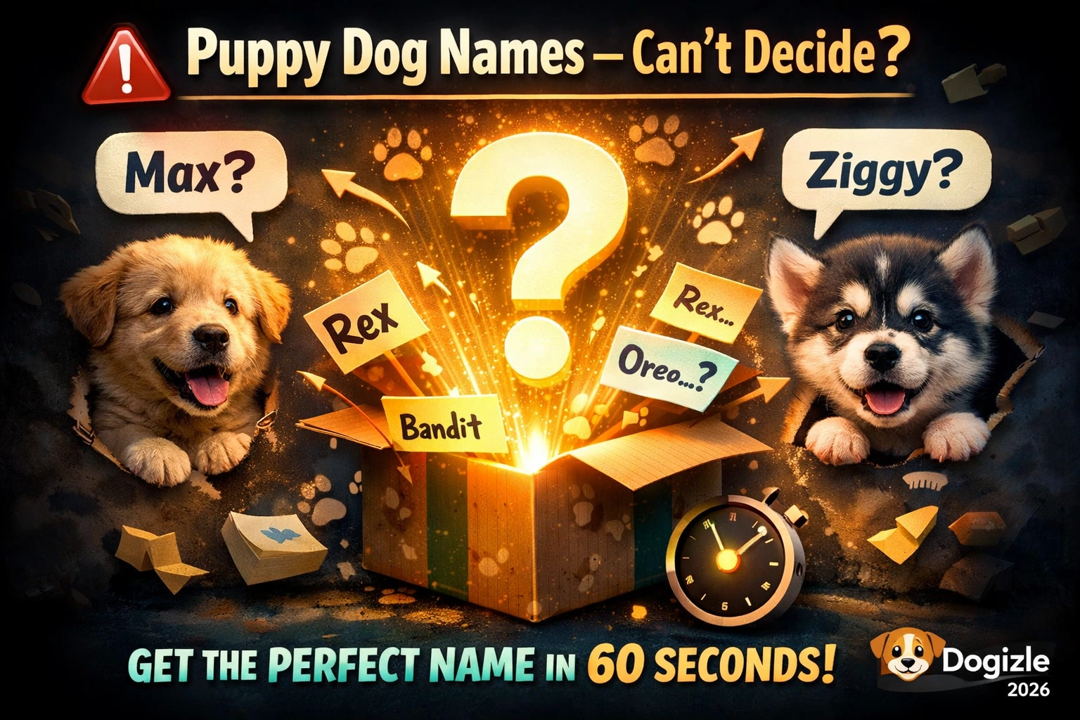 Puppy Dog Names