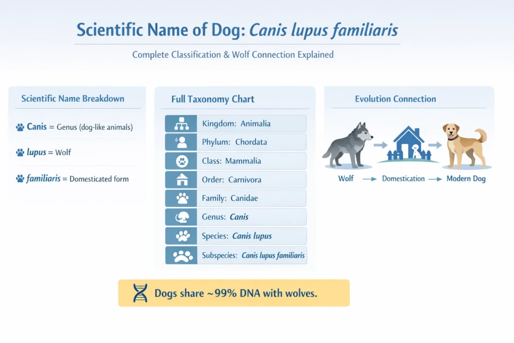 Scientific Name of Dog