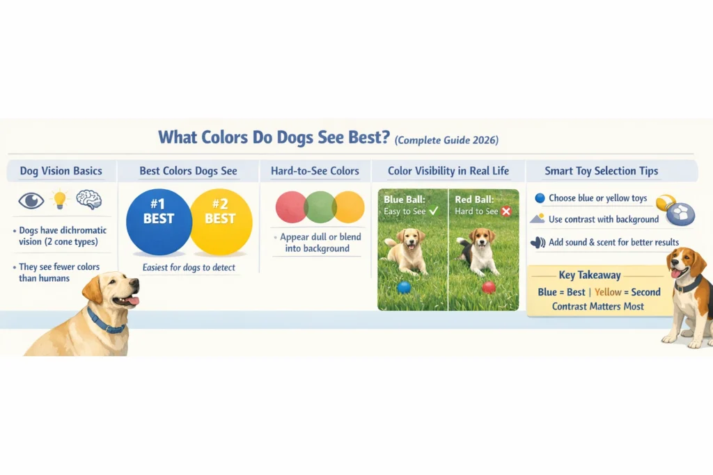 What Colors Do Dogs See Best,