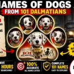 Names of Dogs from 101 Dalmatians