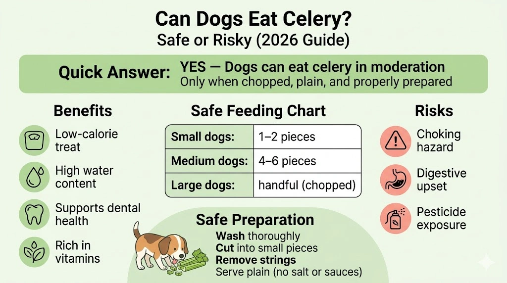 can Dogs Eat Celery Safely