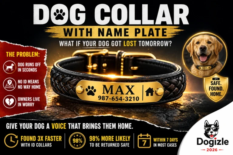 Best Dog Collar With Name Plate