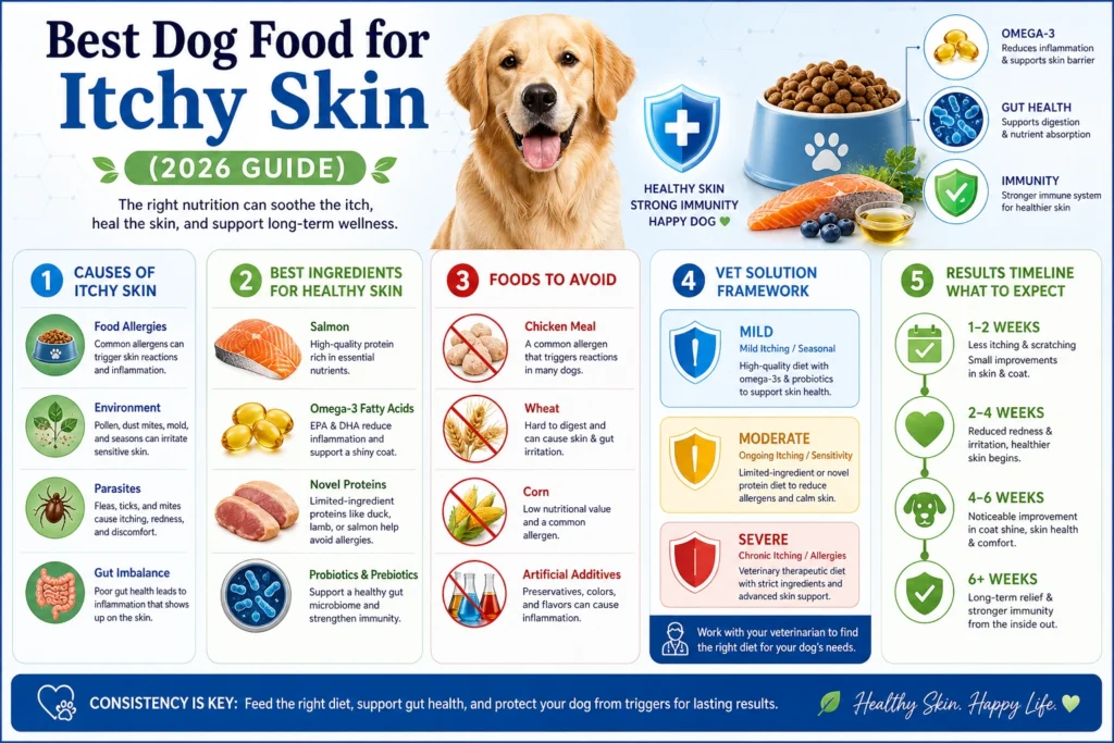 Best Dog Food for Itchy Skin