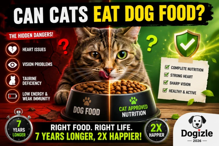 Can Cats Eat Dog Food