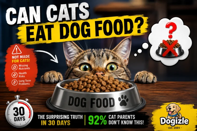 Can Cats Eat Dog Food