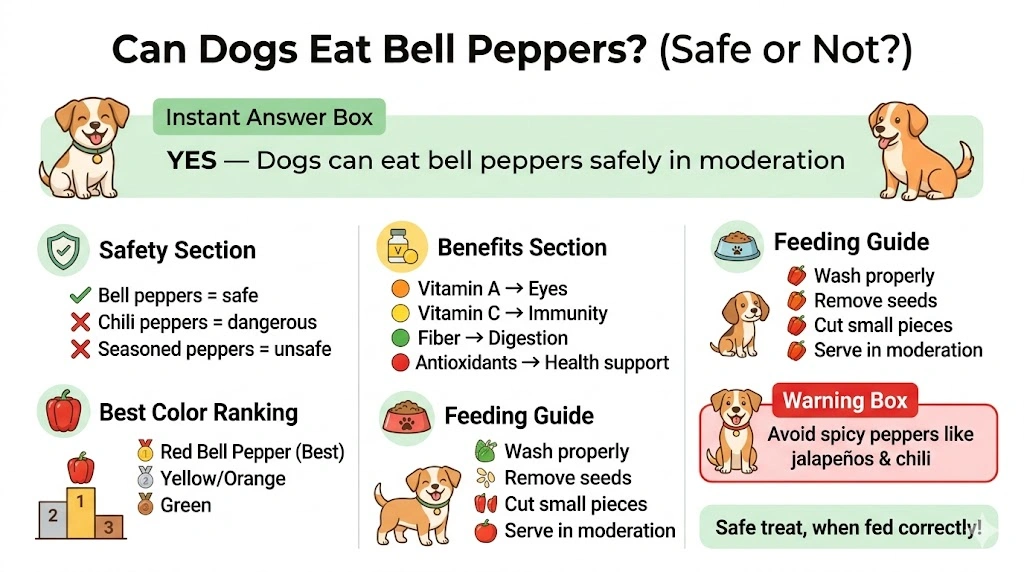 Can Dogs Eat Bell Peppers
