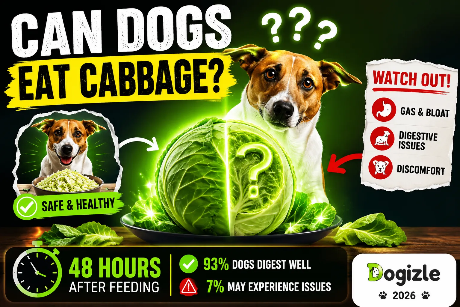 Can Dogs Eat Cabbage