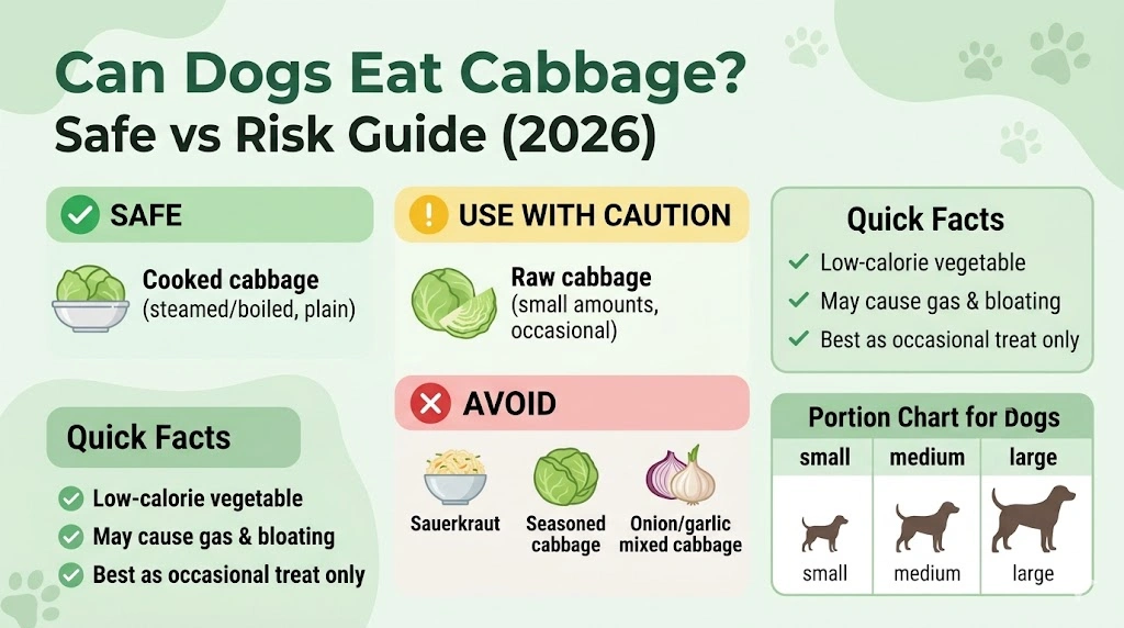 Can Dogs Eat Cabbage