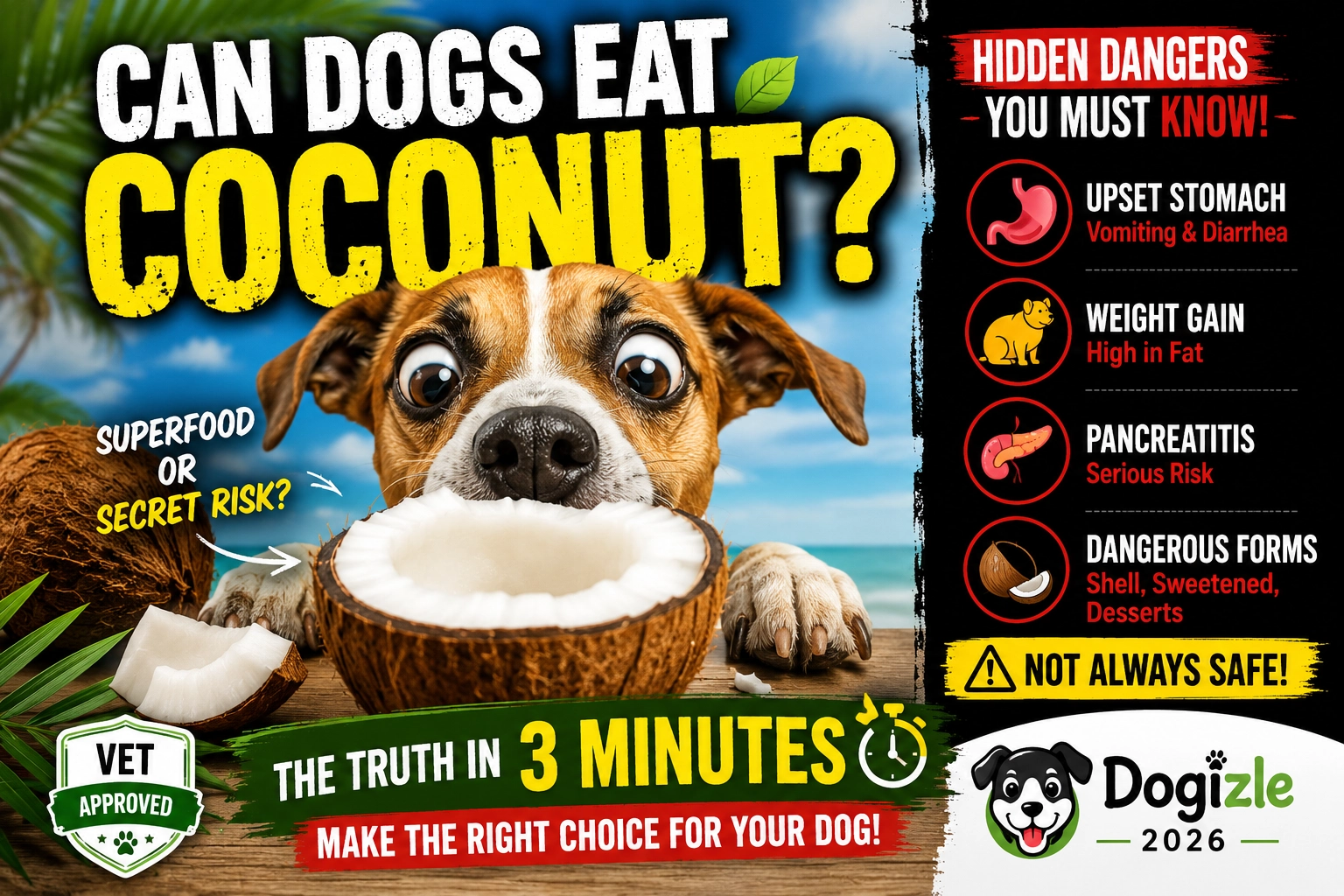 Can Dogs Eat Coconut