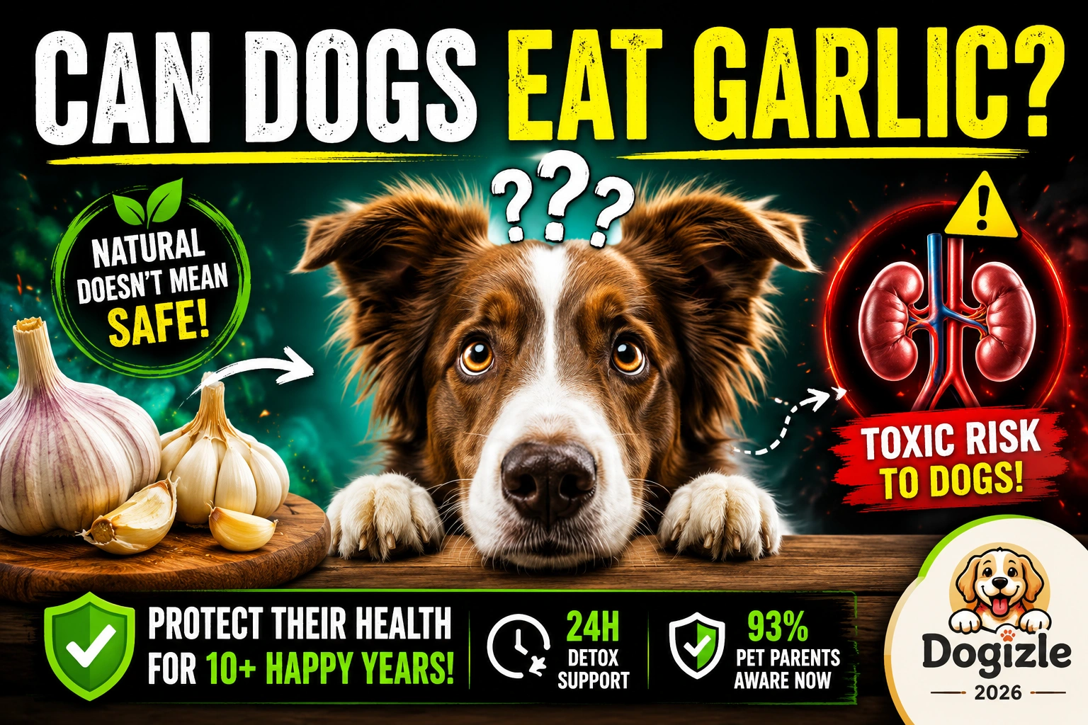 Can Dogs Eat Garlic