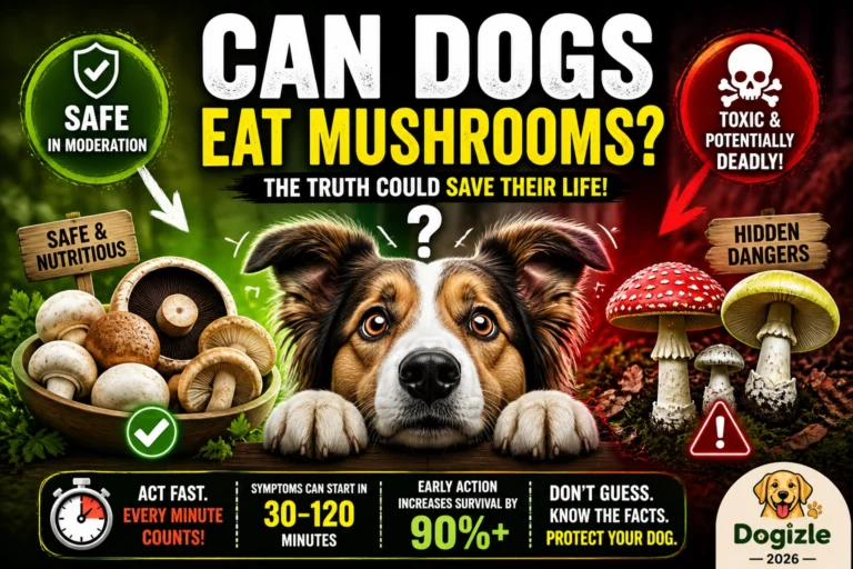 Can Dogs Eat Mushrooms