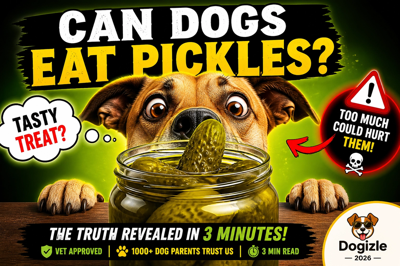 Can Dogs Eat Pickles